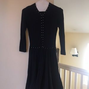 Maje black dress